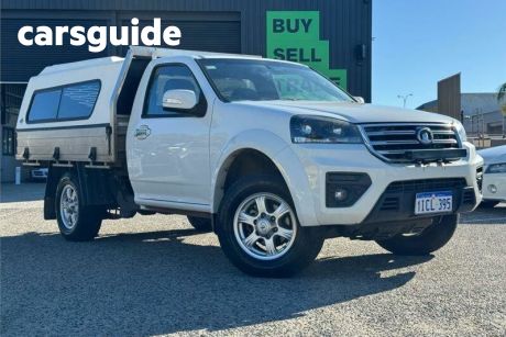 White 2018 Great Wall Steed Cab Chassis (4X4)