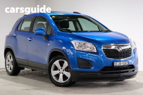 Blue 2016 Holden Trax Wagon LS Active Pack