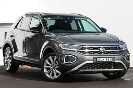 Grey 2022 Volkswagen T-ROC Wagon 110TSI Style (restricted Feat)