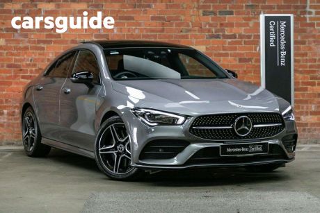 Grey 2022 Mercedes-Benz CLA Coupe 250 4Matic
