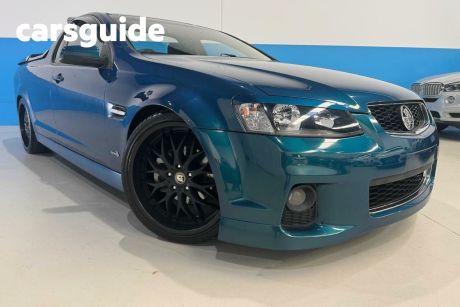 Blue 2012 Holden Commodore Utility SV6