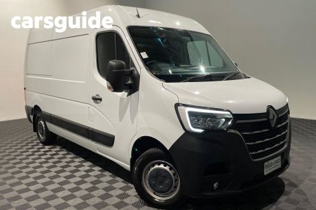 White 2021 Renault Master Commercial Pro Mid Roof MWB 120kW
