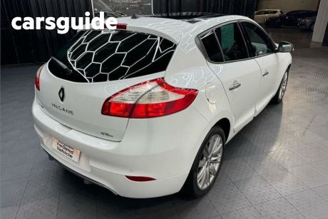 White 2014 Renault Megane Hatchback GT-Line Premium