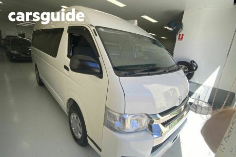 White 2015 Toyota HiAce Commercial DX