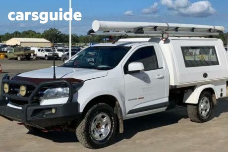 White 2019 Holden Colorado Cab Chassis LS (4X4)