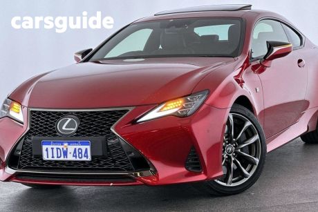 Red 2021 Lexus RC350 Coupe F Sport +EP1