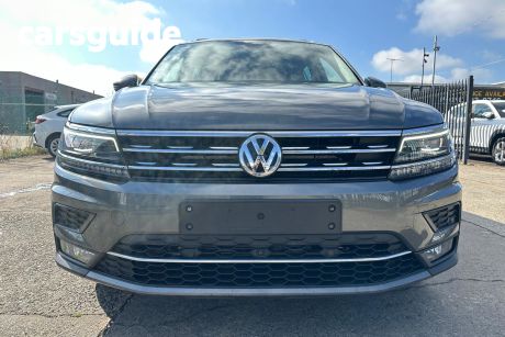 Grey 2018 Volkswagen Tiguan Wagon 140 TDI Highline