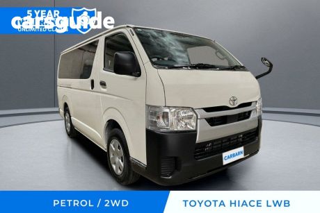 White 2023 Toyota HiAce Commercial