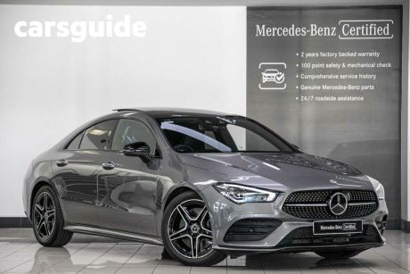 Grey 2023 Mercedes-Benz CLA Coupe 250 4Matic
