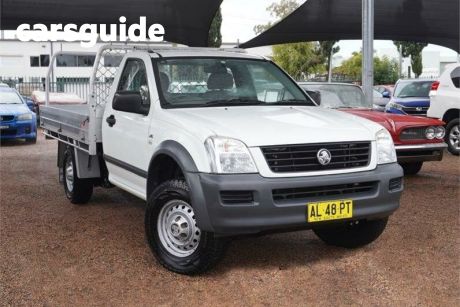 White 2006 Holden Rodeo Cab Chassis LX