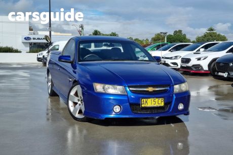 Blue 2005 Holden Commodore Utility SSZ