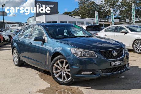 Blue 2013 Holden Commodore Sedan International