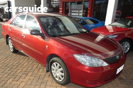 Red 2005 Toyota Camry Sedan Altise Limited