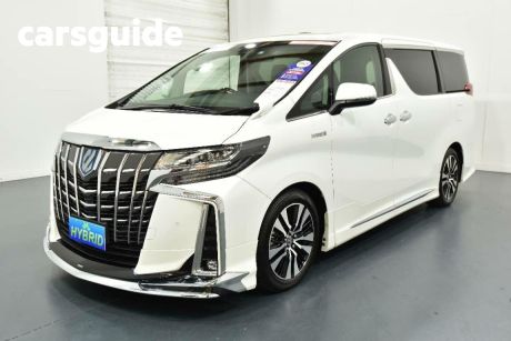 White 2019 Toyota Alphard OtherCar SC PACKAGE HYBRID 2.5L AWD 7 SEATER
