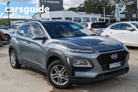 Grey 2019 Hyundai Kona Wagon Active (fwd)