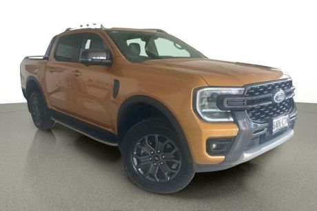 Yellow 2022 Ford Ranger Double Cab Pick Up Wildtrak 3.0 (4X4)