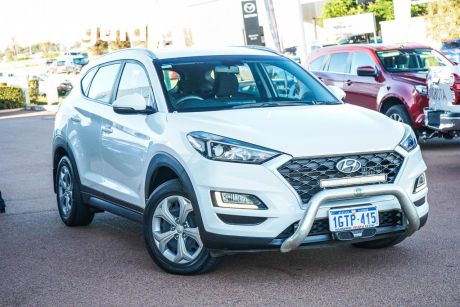 White 2019 Hyundai Tucson Wagon GO Crdi (awd)