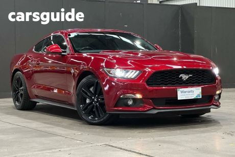 Red 2017 Ford Mustang Coupe Fastback 2.3 Gtdi