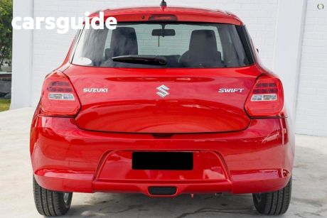 Red 2023 Suzuki Swift Hatch
