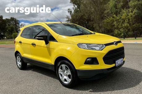 Yellow 2014 Ford Ecosport Wagon Ambiente