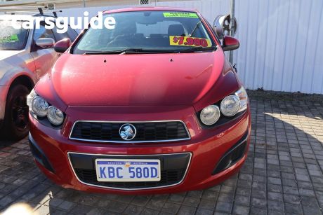 Red 2012 Holden Barina Hatchback Classic