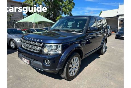 Blue 2014 Land Rover Discovery 4 Wagon 3.0 TDV6