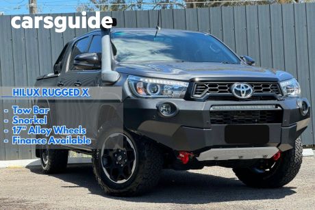 Grey 2018 Toyota Hilux Double Cab Pick Up Rugged X (4X4)