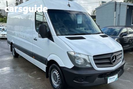 White 2016 Mercedes-Benz Sprinter Commercial 316CDI High Roof LWB 7G-Tronic