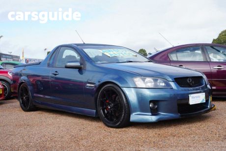 Blue 2008 Holden Commodore Utility SV6