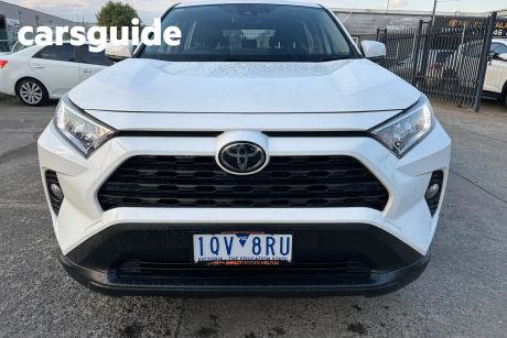 White 2019 Toyota RAV4 Wagon GX (2WD)