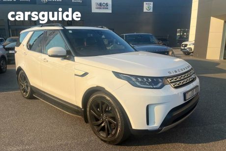 White 2017 Land Rover Discovery Wagon TD6 HSE
