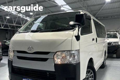 White 2016 Toyota HiAce Commercial KDH201R