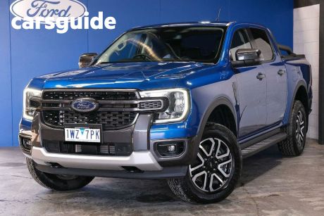 Blue 2023 Ford Ranger Double Cab Pick Up Sport 2.0 (4X4)