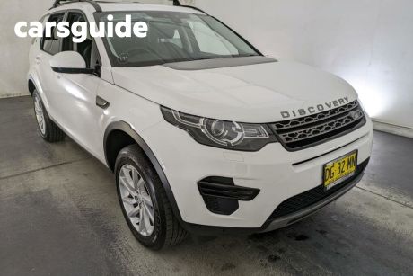 White 2019 Land Rover Discovery Sport Wagon TD4 (132KW) SE AWD