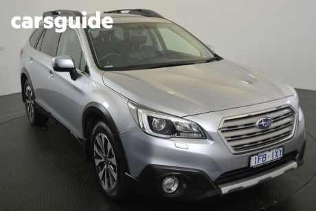 Silver 2015 Subaru Outback Wagon 2.0D Premium