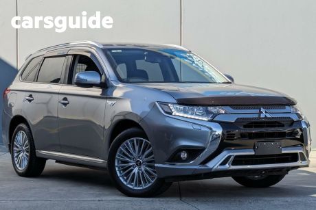 Grey 2019 Mitsubishi Outlander Wagon Phev (hybrid) ES Adas