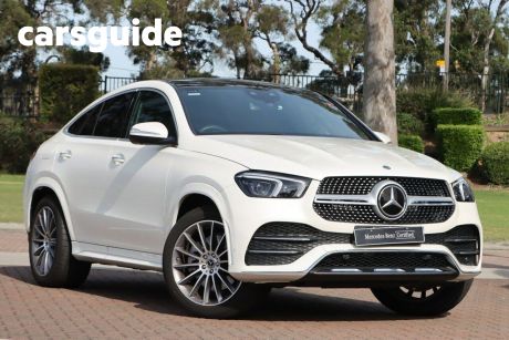White 2022 Mercedes-Benz GLE Coupe 450 4Matic (hybrid)