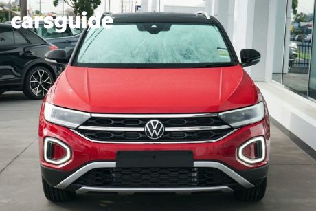 Red 2024 Volkswagen T-ROC Wagon 110TSI Style (restricted Feat)