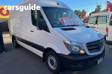 White 2018 Mercedes-Benz Sprinter Commercial 316 CDI MWB HIGH ROOF
