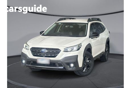White 2021 Subaru Outback Wagon AWD Sport