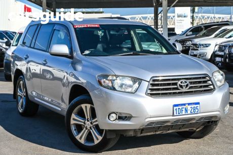 Silver 2009 Toyota Kluger Wagon KX-S (fwd)
