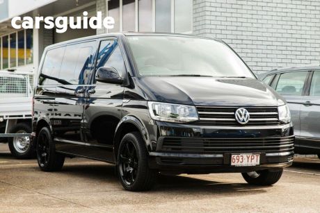 Black 2018 Volkswagen Multivan Wagon Comfortline TDI340 LWB
