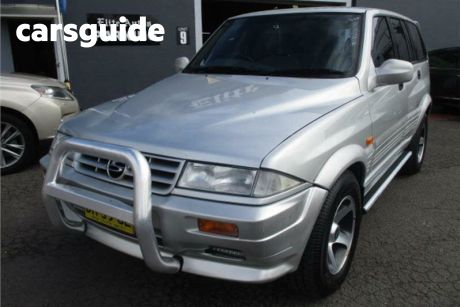 Silver 1997 Ssangyong Musso Wagon (4X4)