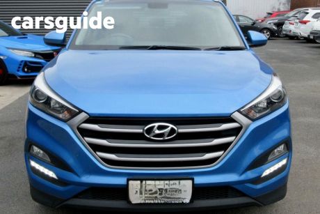 Blue 2017 Hyundai Tucson Wagon Active X 2WD