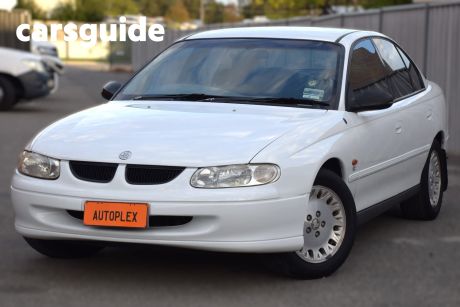 White 1999 Holden Commodore Sedan Equipe