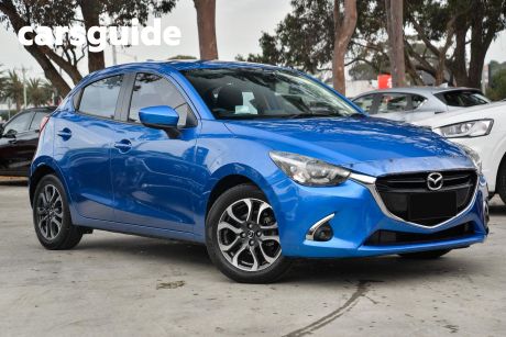Blue 2018 Mazda 2 Hatchback Genki