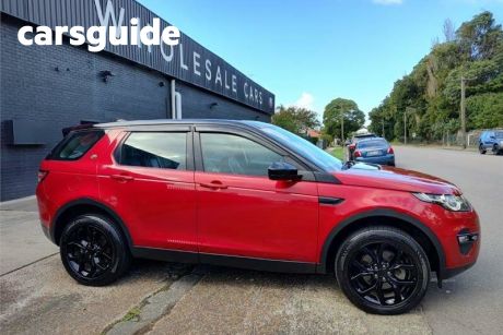 Red 2017 Land Rover Discovery Sport Wagon TD4 150 HSE 5 Seat