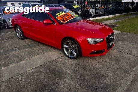 Red 2012 Audi A5 Coupe 2.0 Tfsi Quattro