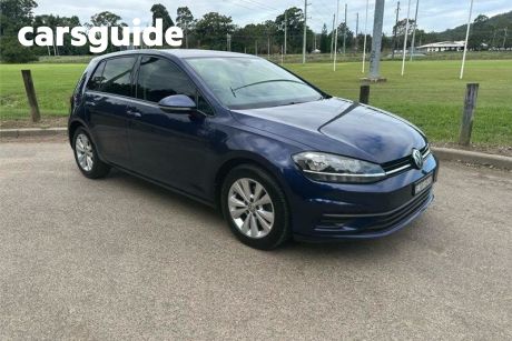 Blue 2019 Volkswagen Golf Hatchback 110 TSI Trendline