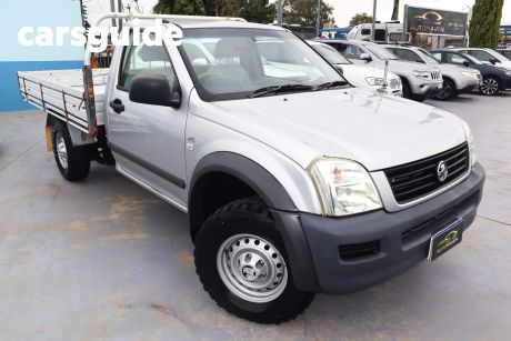 Silver 2006 Holden Rodeo Cab Chassis LX
